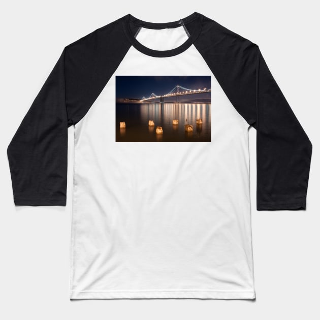 A Not Too Foggy Night Baseball T-Shirt by krepsher